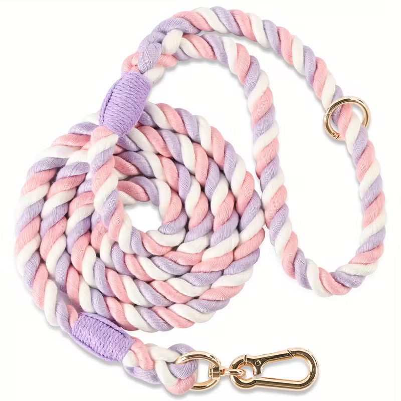 Strong & Stylish Braided Rope Dog Leash