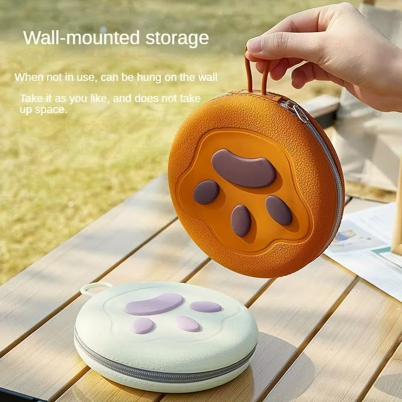 Pet Dog Travel Silicone Bowl