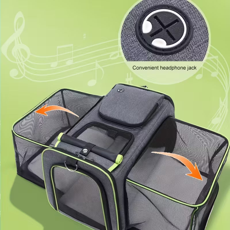Pet Carrier Bag Foldable Travel Carrier