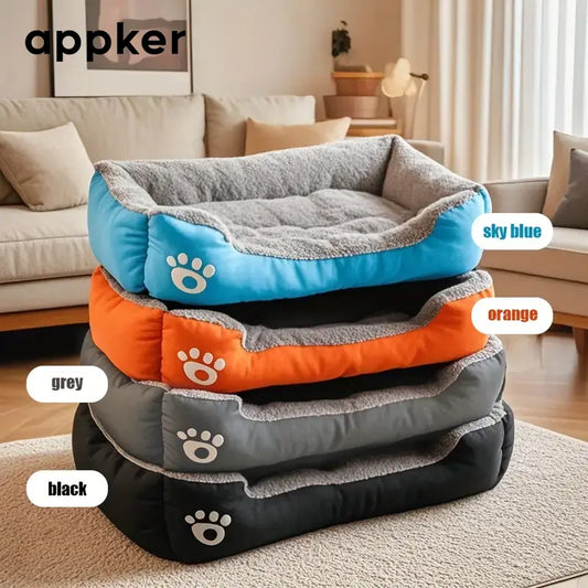 Appker Plush Dog Bed for Small to Large Dogs