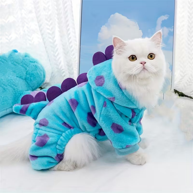 Dinosaur Pajamas Sally Pet Clothing