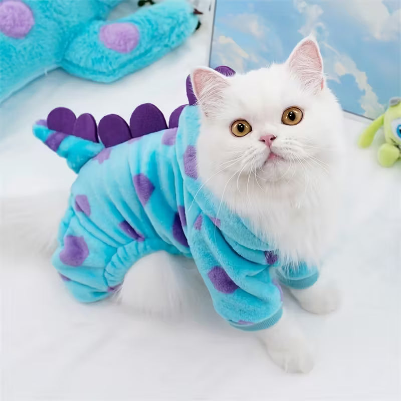 Dinosaur Pajamas Sally Pet Clothing