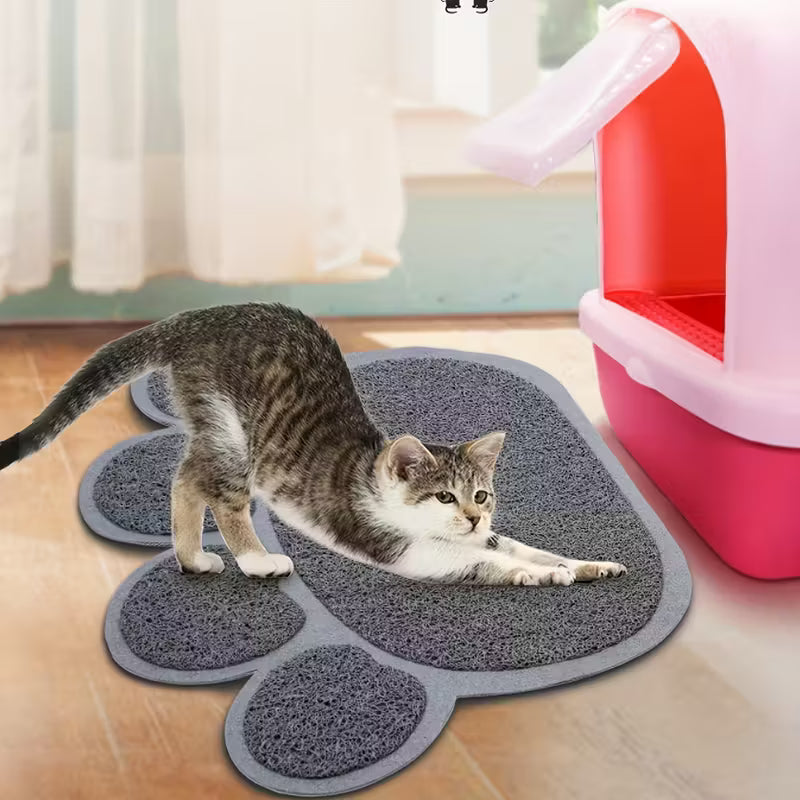 Cat Paw Litter Mat Non-Slip