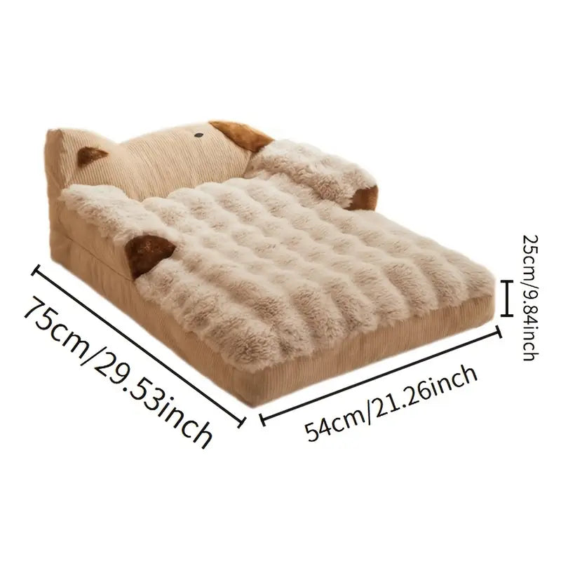 Soft Cozy Pet Sofa Bed