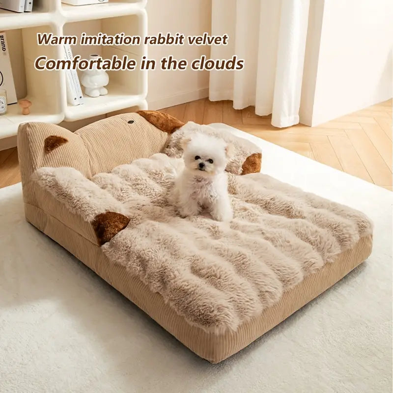 Soft Cozy Pet Sofa Bed