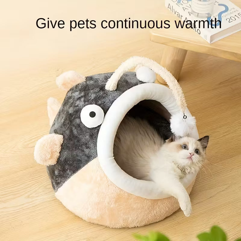 Lanternfish Themed Cat Bed