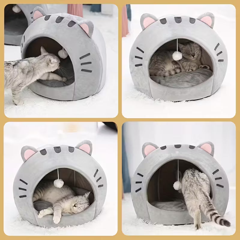 Cozy Cat Cave Bed