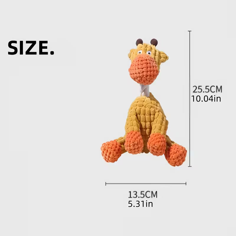 Plush Dog Toys with Squeaker Pack of 6