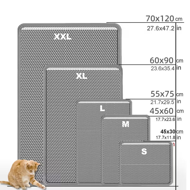 Double Layer Cat Litter Mats