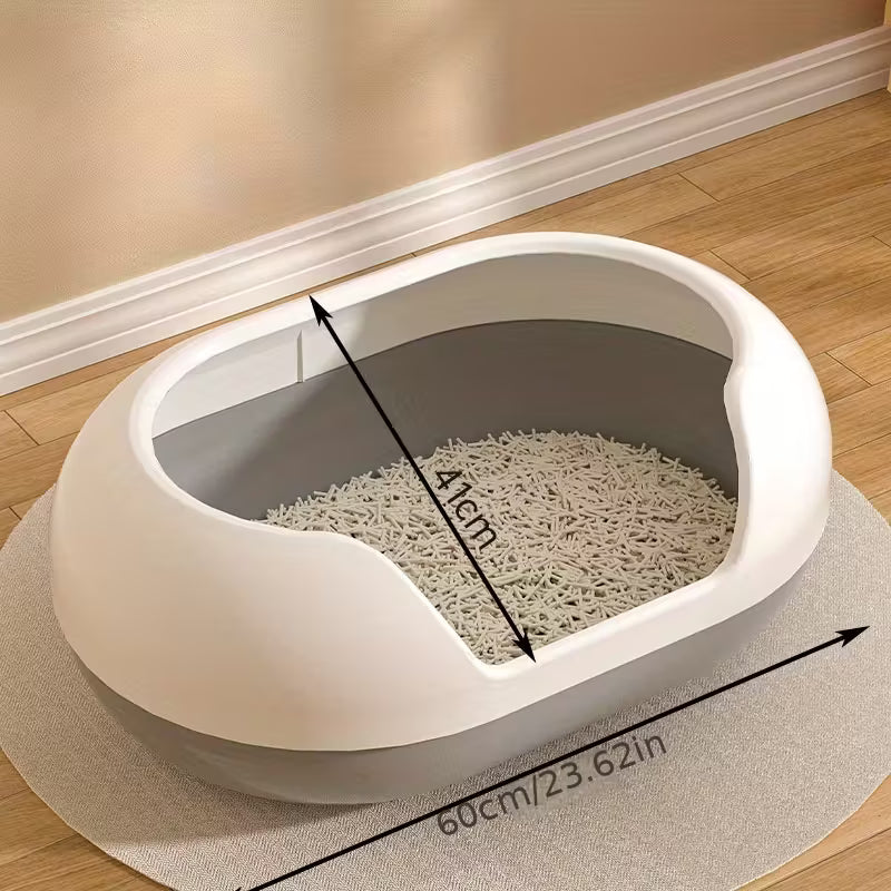 Oval Cat Litter Box