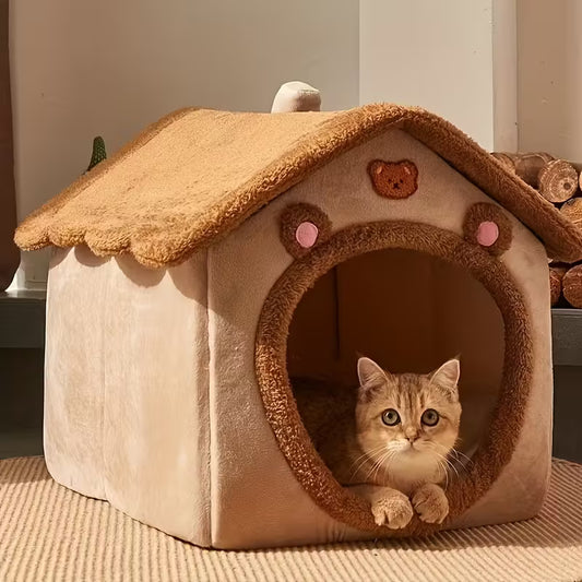 Pet House Soft And Comfortable Cat Pet Bed