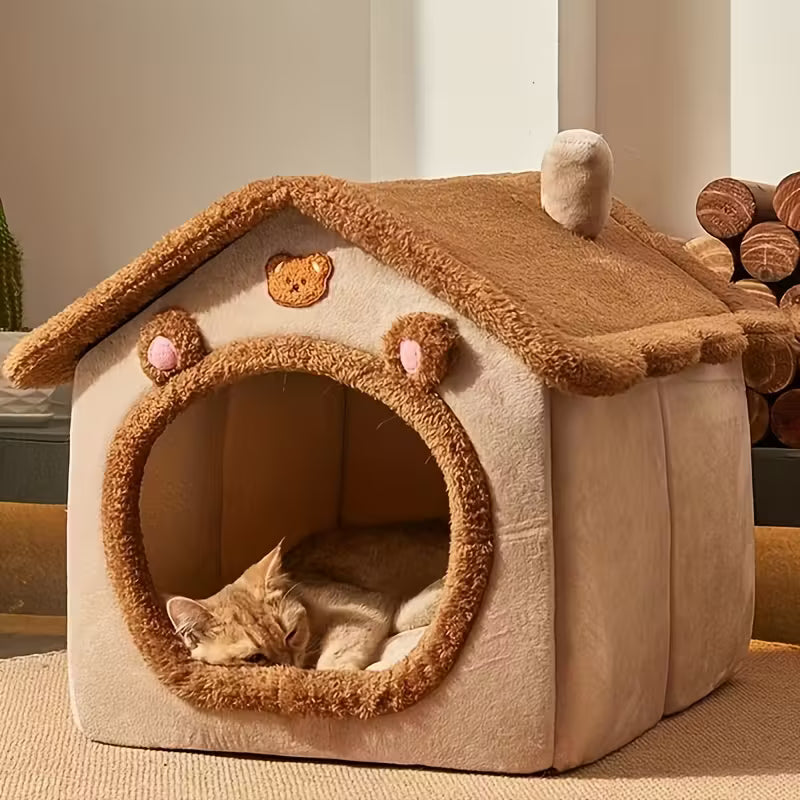 Pet House Soft And Comfortable Cat Pet Bed
