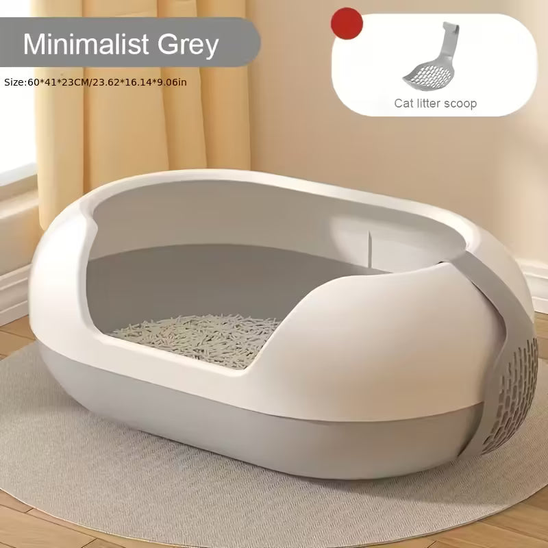 Oval Cat Litter Box