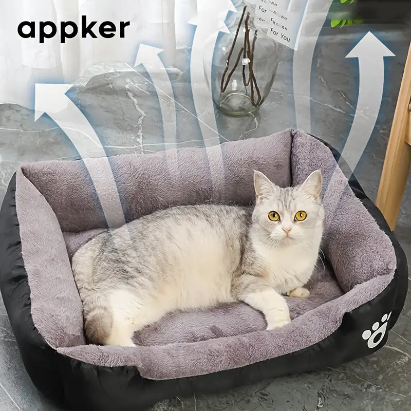 Appker Plush Dog Bed for Small to Large Dogs