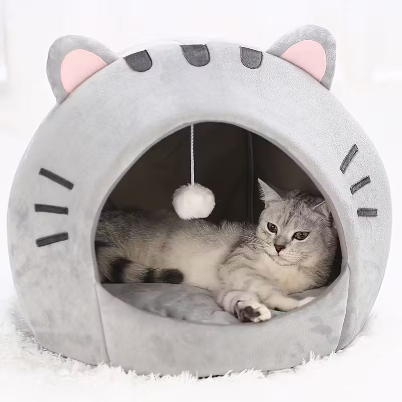 Cozy Cat Cave Bed