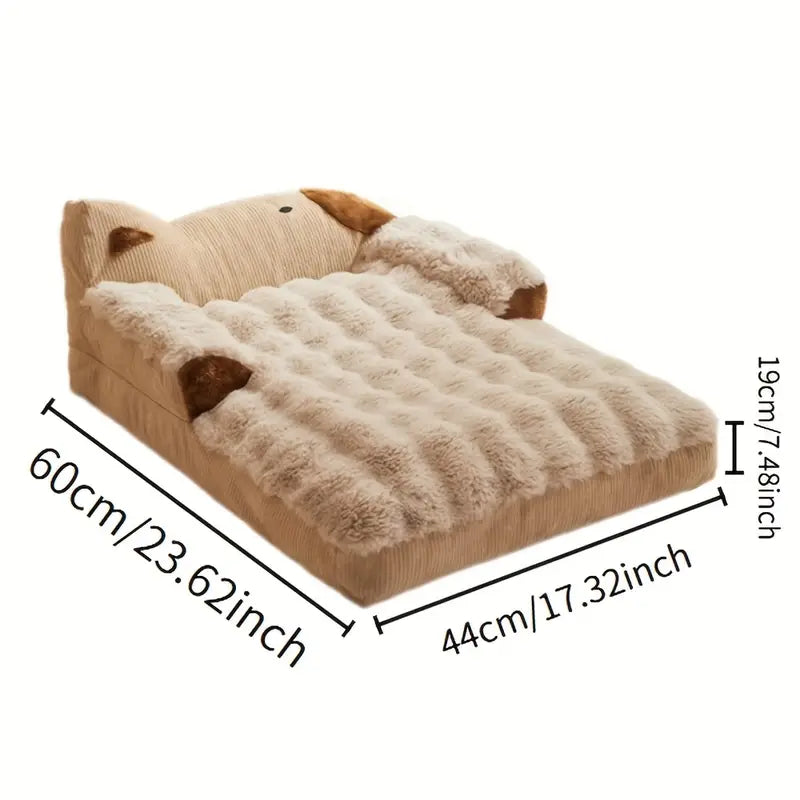 Soft Cozy Pet Sofa Bed