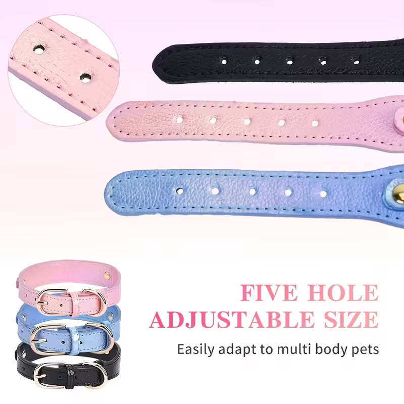 Love Heart Diamond Pet Collar