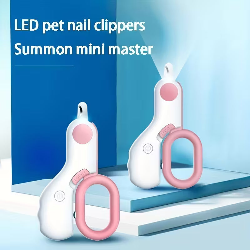 Cat Nail Clipper with light