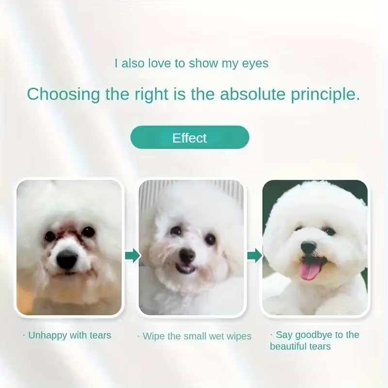 Pet Eye Cleaner Wipes