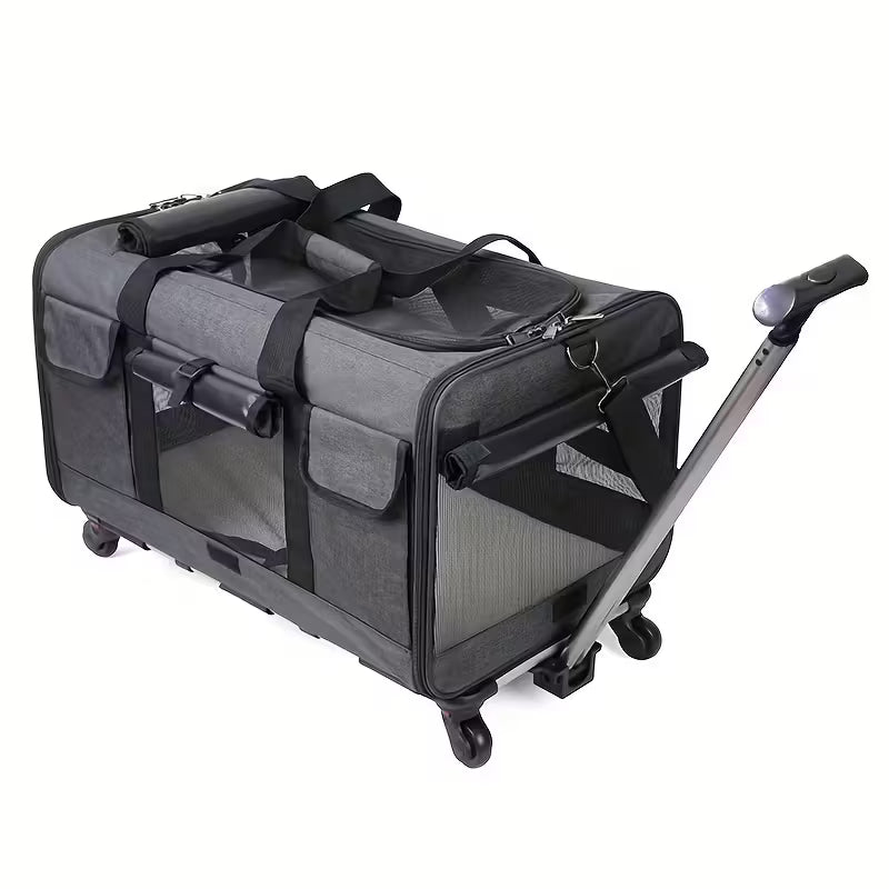 Large Foldable Extra Large Portable Pet Trolley