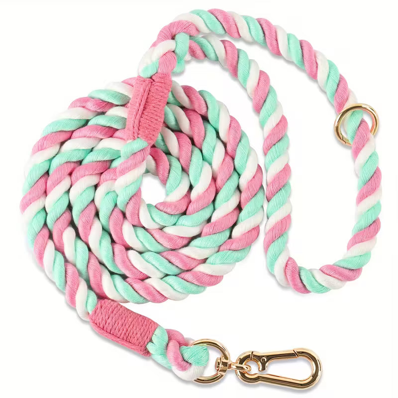 Strong & Stylish Braided Rope Dog Leash
