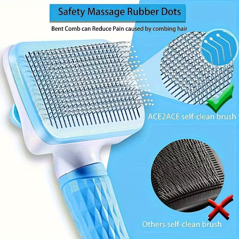 Pet Deshedding Grooming Brush