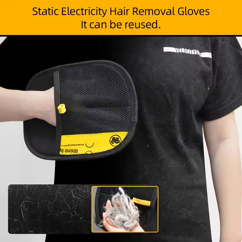 Large Pet Static Hair Removal Gloves