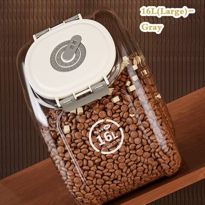 Multi-Functional Pet Food Storage Container