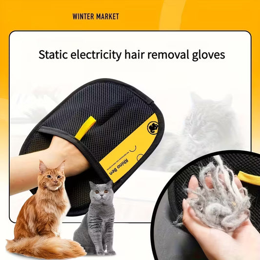 Large Pet Static Hair Removal Gloves
