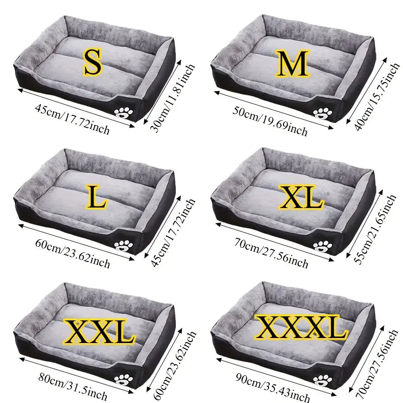 Appker Plush Dog Bed for Small to Large Dogs