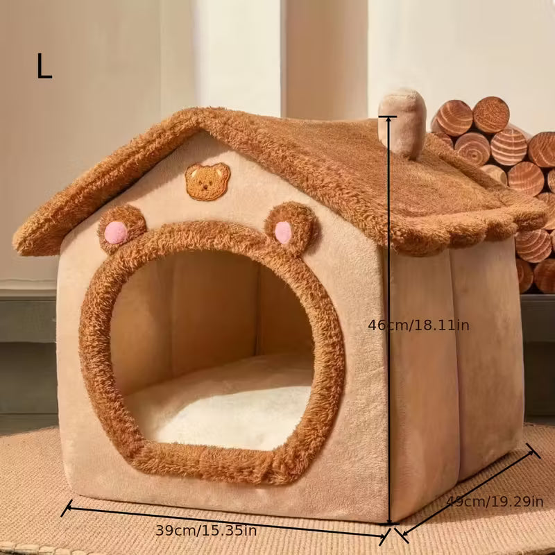 Pet House Soft And Comfortable Cat Pet Bed