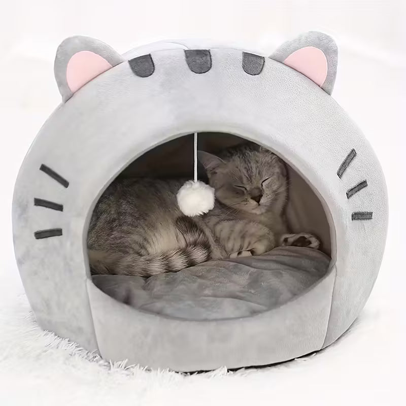 Cozy Cat Cave Bed