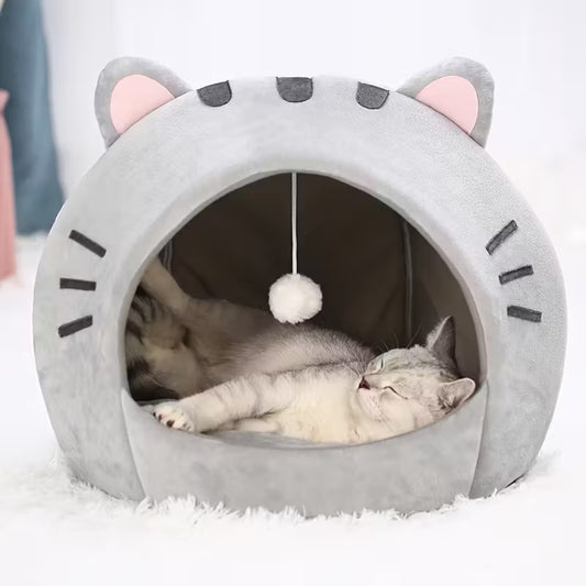 Cozy Cat Cave Bed