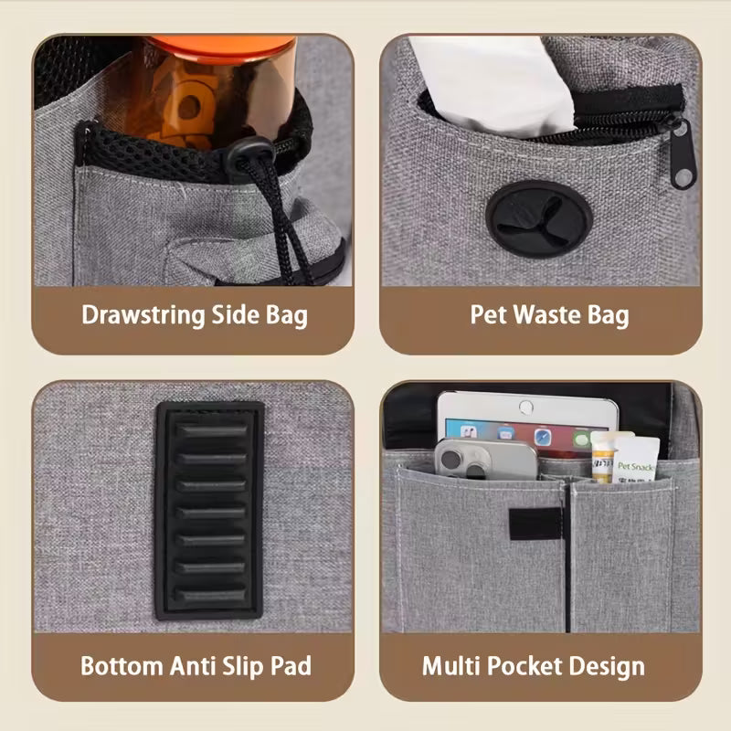 Expandable Cat & Small Dog Backpack Carrier