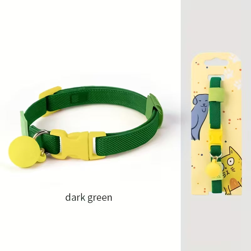 Adjustable Stretchy & Small Dog Collar