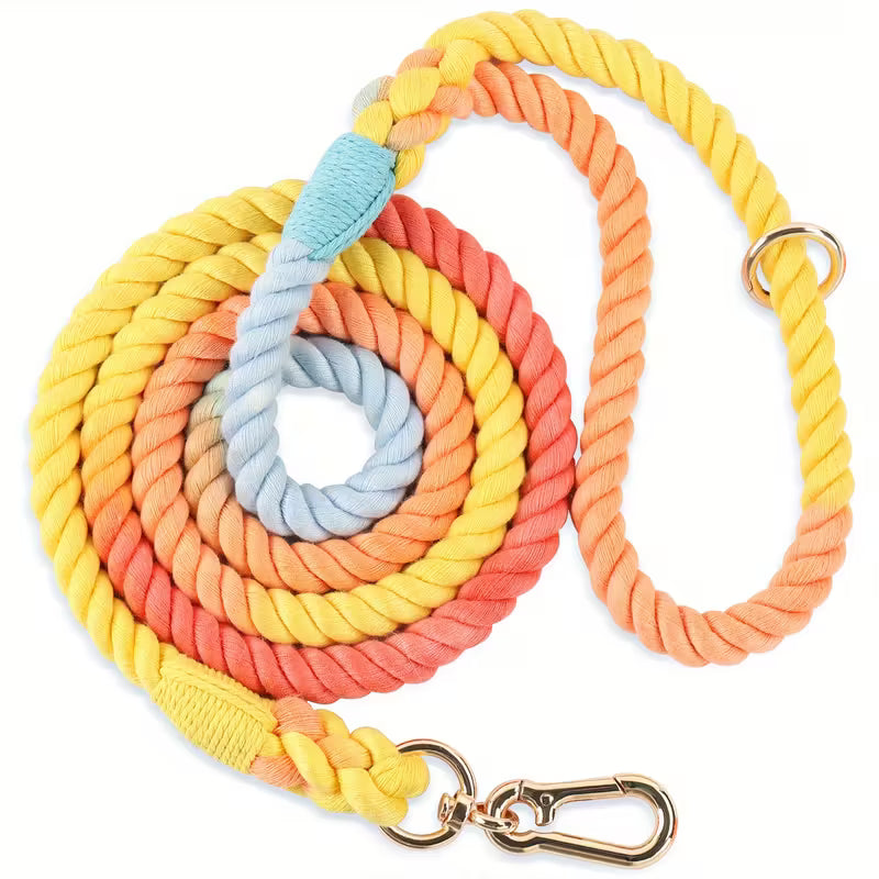 Strong & Stylish Braided Rope Dog Leash