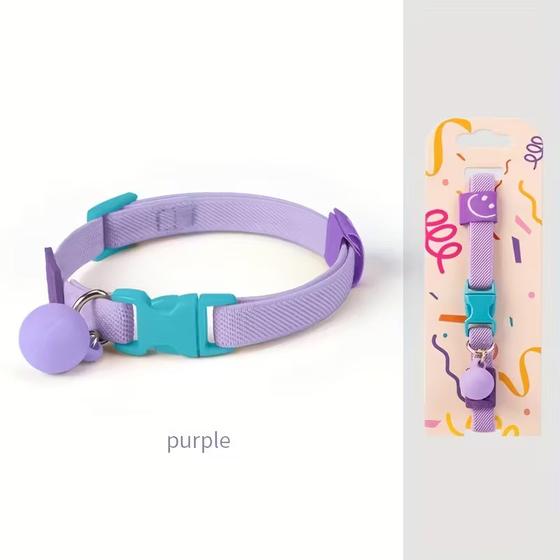 Adjustable Stretchy & Small Dog Collar