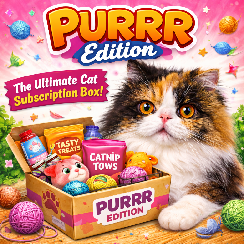 PURRR Cat Surprise Box (Premium)