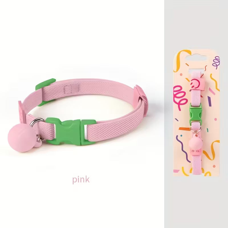 Adjustable Stretchy & Small Dog Collar