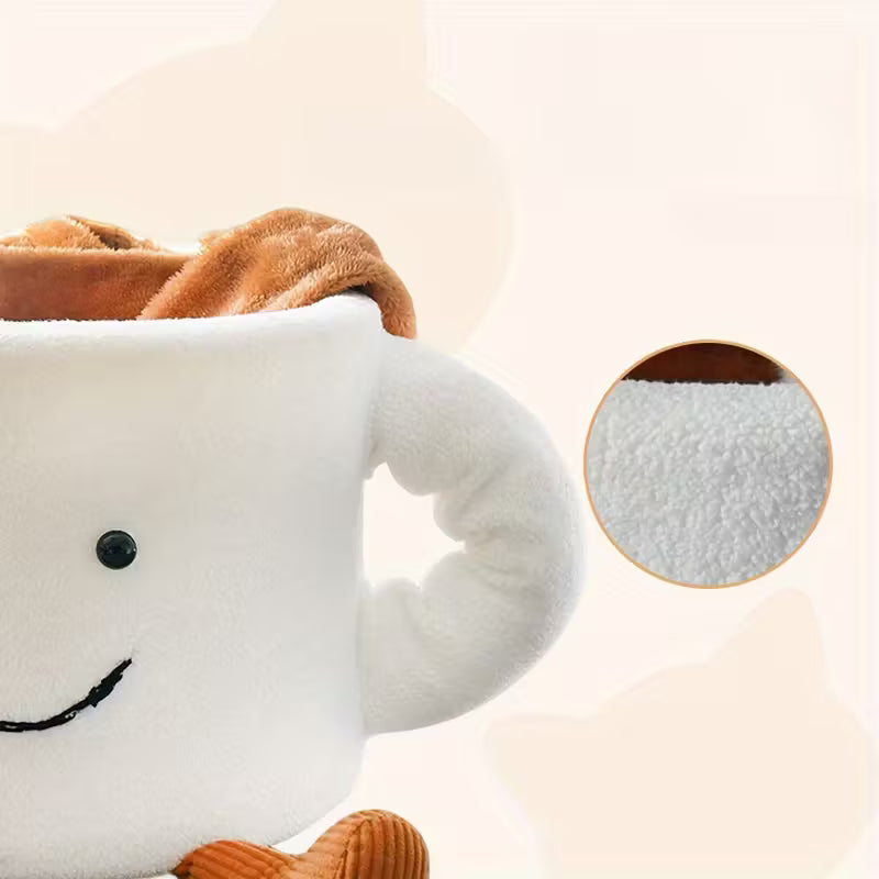 Coffee Cup Shaped Cozy Pet Bed