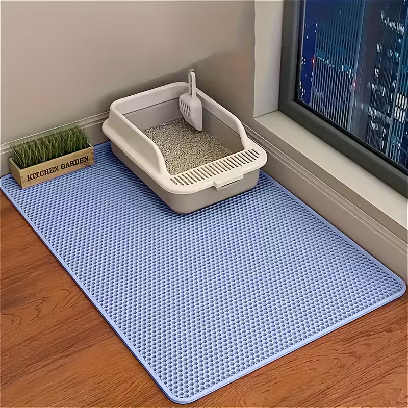 Double Layer Cat Litter Mat Anti-Slip