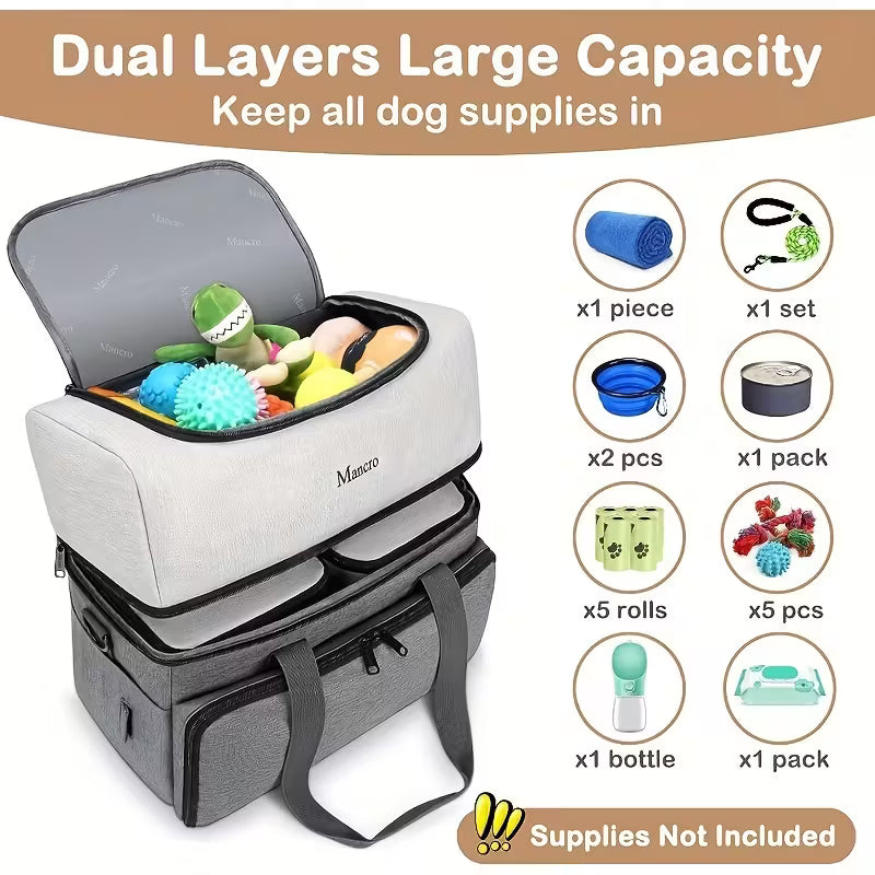 Manco Dual Layers Pet Travel Bag
