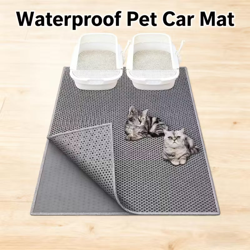 Double Layer Cat Litter Mats