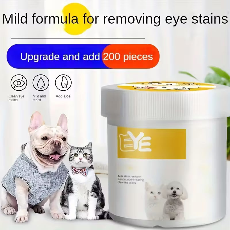 Pet Eye Cleaner Wipes