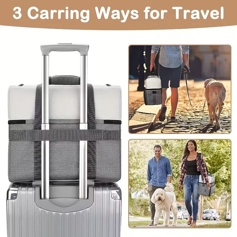 Manco Dual Layers Pet Travel Bag