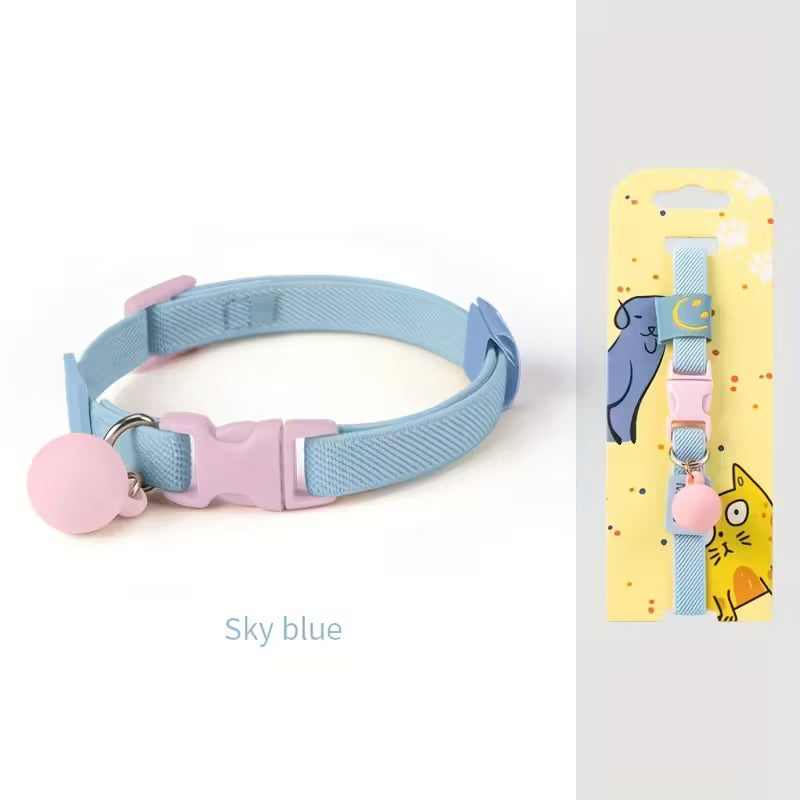 Adjustable Stretchy & Small Dog Collar
