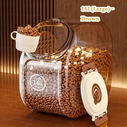 Multi-Functional Pet Food Storage Container