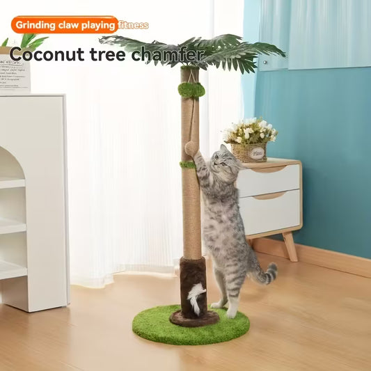 Palm Tree Cat Scratching Post & Climbing Tower