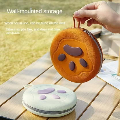 Pet Dog Travel Silicone Bowl