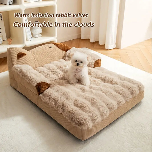 Soft Cozy Pet Sofa Bed